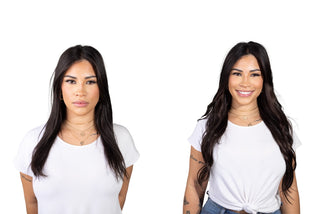 Bella 18'' 140G Deep Brown (#2) ProSeam Clip-in 100% Remy Human Hair Extensions