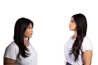 Bella 18'' 140G Deep Brown (#2) ProSeam Clip-in 100% Remy Human Hair Extensions