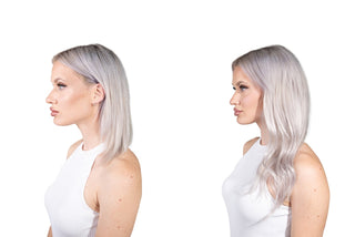 Bella 18'' 140G Sterling Silver ProSeam Clip-in 100% Remy Human Hair Extensions