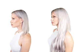 Kenza 22'' 240G Sterling Silver ProSeam Clip-In Remy Hair Extensions