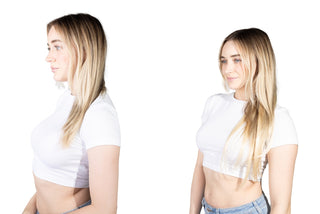 Kenza 22'' 240G Creme Blonde ProSeam Clip-In Remy Hair Extensions