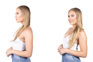 Kenza 22'' 240G Honey Highlights ProSeam Clip-In Remy Hair Extensions