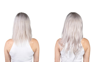 Tanya 16'' 140G Sterling Silver ProSeam Clip-In Remy Hair Extensions
