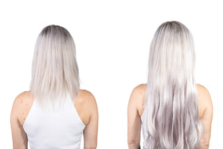 Kenza 22'' 240G Sterling Silver ProSeam Clip-In Remy Hair Extensions
