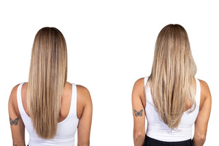 Bella 18'' 140G Martini Balayage ProSeam Clip-In Remy Hair Extensions