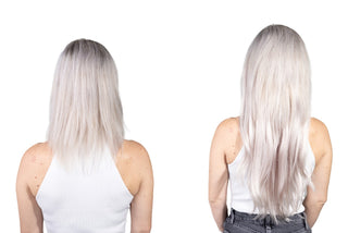 Jade 20'' 180G Sterling Silver ProSeam Clip-In Remy Hair Extensions