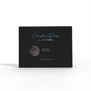 Bella 18'' 140G Deep Brown (#2) ProSeam Clip-in 100% Remy Human Hair Extensions