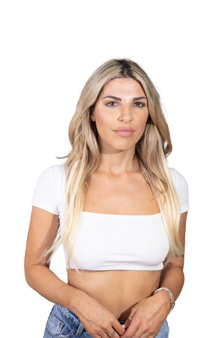 Linda 20'' 160G Milkyway Balayage Lace Weft Clip-In Remy Hair Extensions