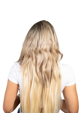 Kenza 22'' 240G Milkyway Balayage ProSeam Clip-In Remy Hair Extensions