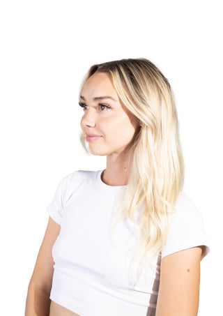 Tanya 16'' 140G Sunrise Ombre ProSeam Clip-In Remy Hair Extensions