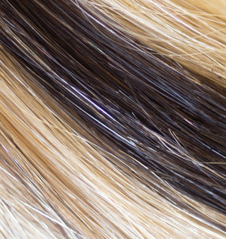 Linda 20'' 160G Martini Balayage Lace Weft Clip-In Remy Hair Extensions