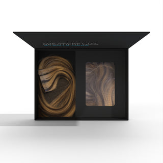 Zoe 22'' 220G Martini Balayage Lace Weft Clip-In Remy Hair Extensions