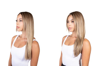 Tanya 16'' 140G Martini (B2/18) Balayage ProSeam Clip-in 100% Remy Human Hair Extensions